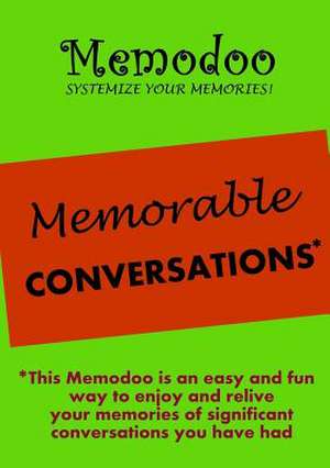 Memodoo Memorable Conversations de Memodoo