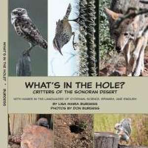 What's in the hole? Critters of the Sonoran Desert de Lisa Maria Burgess