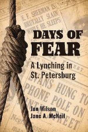 Days of Fear de Jon Wilson