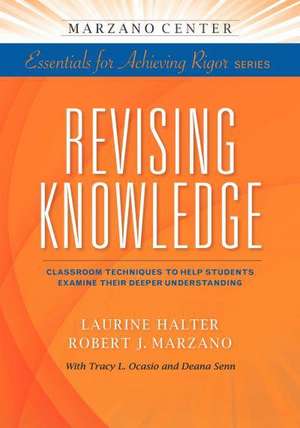 Revising Knowledge: Classroom Techniques to Help Students Examine Their Deeper Understanding de Ria A. Schmidt