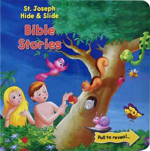 St. Joseph Hide & Slide: Bible Stories de Catholic Book Publishing Co