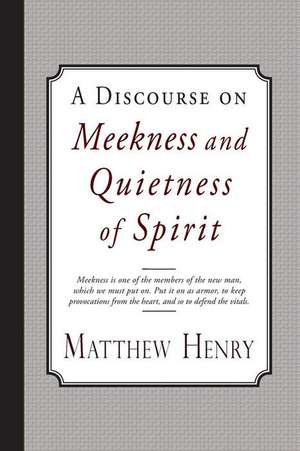 DISCOURSE ON MEEKNESS & QUIETN