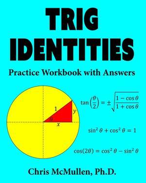 Trig Identities Practice Workbook with Answers de Chris Mcmullen