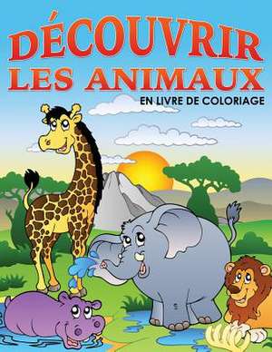 Decouvrir Les Animaux En Livre de Coloriage de Majestic Kids