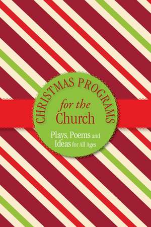 Christmas Programs for the Church de Paul Shepherd