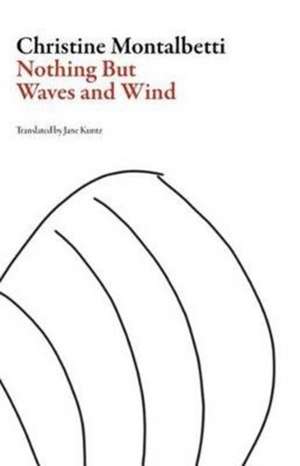 Nothing but Waves and Wind de Christine Montalbetti