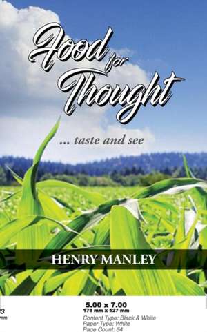 Food for Thought de Henry Manley