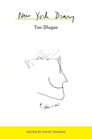 New York Diary de Tim Dlugos
