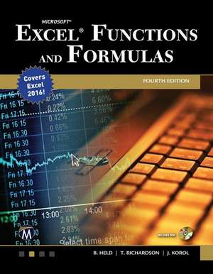 Microsoft Excel Functions and Formulas de Bernd Held