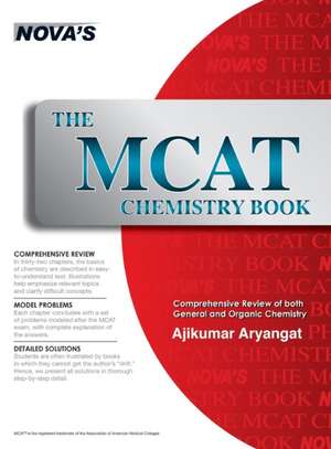 The MCAT Chemistry Book de Ajikumar Aryangat