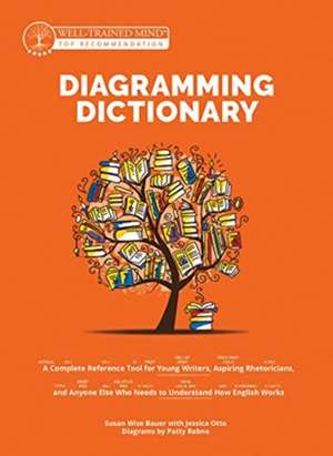 The Diagramming Dictionary – A Complete Reference Tool for Young Writers, Aspiring Rhetoricians, and Anyone Else Who Needs to Understand How Englis de Susan Wise Bauer