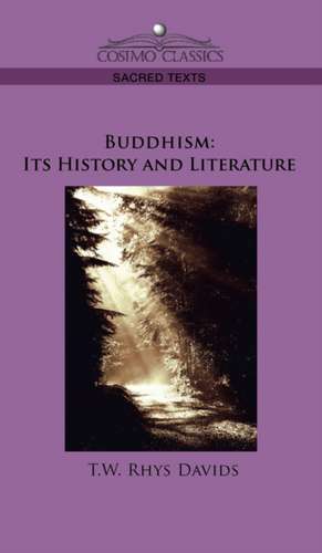Buddhism de Tw Rhys Davids