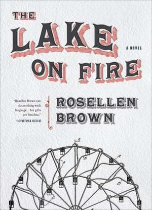 The Lake on Fire de Rosellen Brown