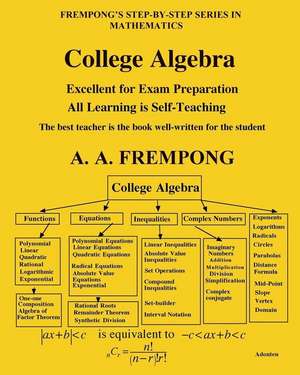 College Algebra de A. A. Frempong