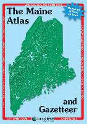 Delorme Atlas & Gazetteer: Maine de Rand Mcnally