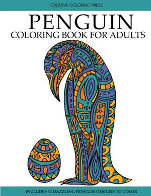 Penguin Coloring Book de Creative Coloring