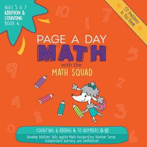 Page A Day Math de Janice Auerbach