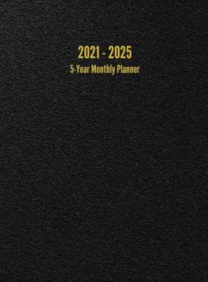 2021 - 2025 5-Year Monthly Planner de I. S. Anderson