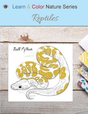 Reptiles de Learn & Color Books