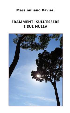 Frammenti sull'Essere e sul nulla de Massimiliano Bavieri