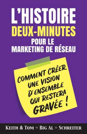 L'histoire Deux-Minutes pour le Marketing de Réseau de Keith Schreiter