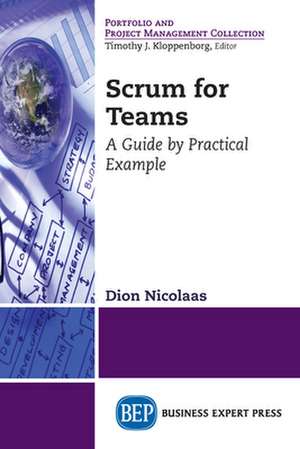 Scrum for Teams de Dion Nicolaas