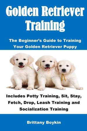 Golden Retriever Training de Brittany Boykin