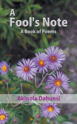 A Fool's Note de Akinola Dahunsi