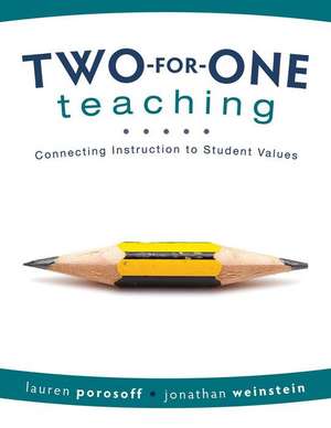 Two-For-One Teaching de Lauren Porosoff