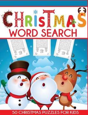 Christmas Word Search Puzzles For Kids de Blue Wave Press