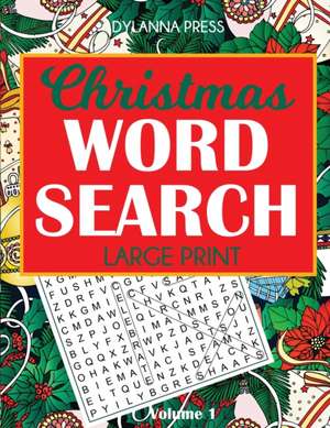 Christmas Word Search Puzzles, Large Print de Dylanna Press