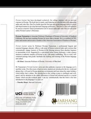 Persian Learner Part Two de Peyman Nojoumian