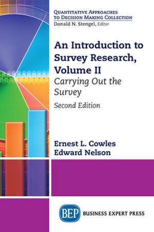 An Introduction to Survey Research, Volume II de Ernest L. Cowles