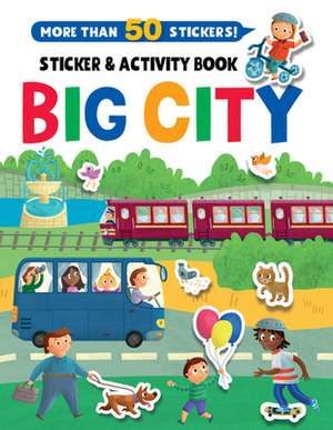 Big City Stickers and Activity Book de Clever Publishing