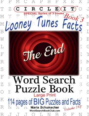 Circle It, Looney Tunes Facts, Book 3, Word Search, Puzzle Book de Lowry Global Media Llc