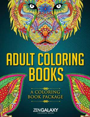 Adult Coloring Books de Zengalaxy Coloring