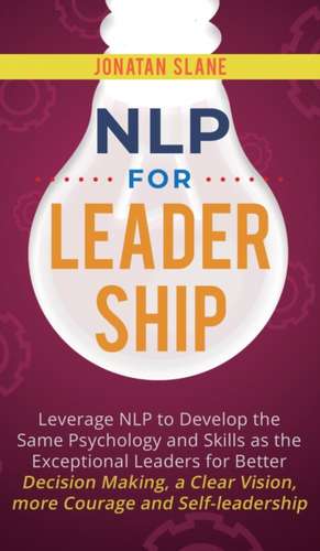 NLP for Leadership de Jonatan Slane