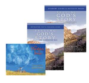 Telling God′s Story Year 3 Bundle – Includes Instructor Text, Student Guide, and Parables graphic novel de Earnest Graham