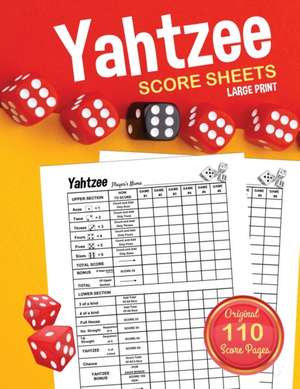 Yahtzee Score Sheets de Yadi Wiz