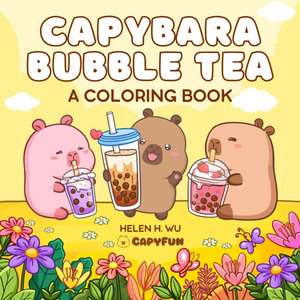 Capybara Bubble Tea de Helen H Wu