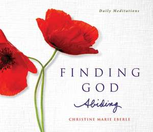 Finding God Abiding: Daily Meditations de Christine Marie Eberle