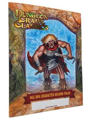 DCC RPG Character Record Folio de N. A