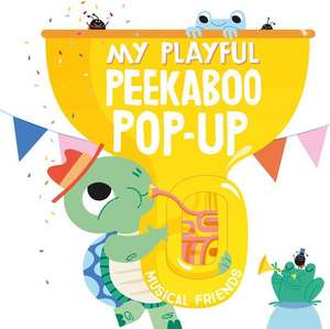 My Playful Peekaboo Pop-Up Musical Friends de Little Genius Books