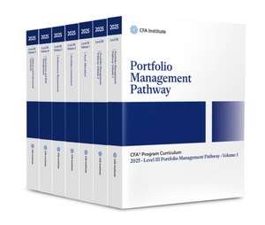 2025 CFA Program Curriculum Level 3 Portfolio Mana gement Box Set de CFA Institute