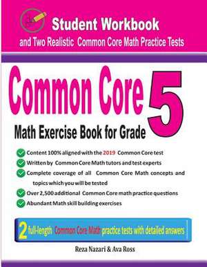 Common Core Math Exercise Book for Grade 5 de Reza Nazari