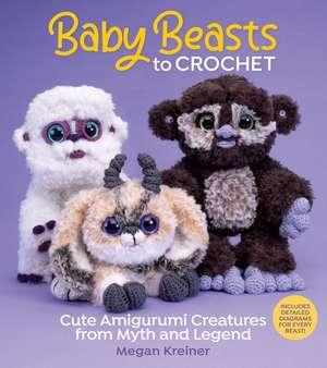 Baby Beasts to Crochet de Megan Kreiner