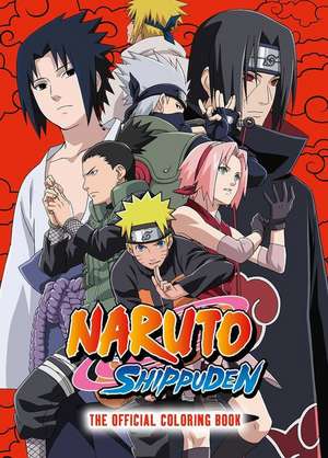 Naruto Shippuden: The Official Coloring Book de Viz Media