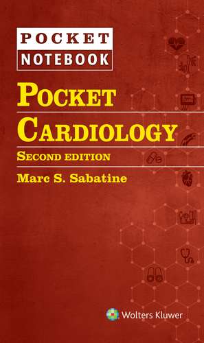 Pocket Cardiology de Marc S. Sabatine MD, MPH