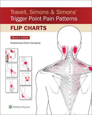 Travell, Simons & Simons’ Trigger Point Pain Patterns Flip Charts de Anatomical Chart Company