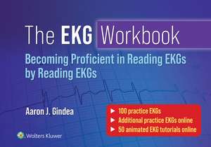 The EKG Workbook: Becoming Proficient in Reading EKGs by Reading EKGs de Aaron J. Gindea M.D.